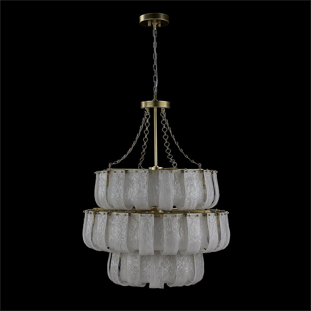 Chandeliers Castello Three-Tier Twenty-Four-Light Chandelier