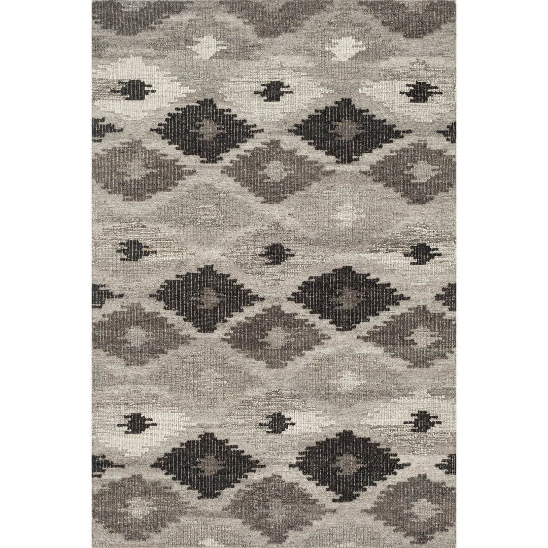 Loloi Akina Grey / Charcoal 3'-6" x 5'-6" Accent Rug