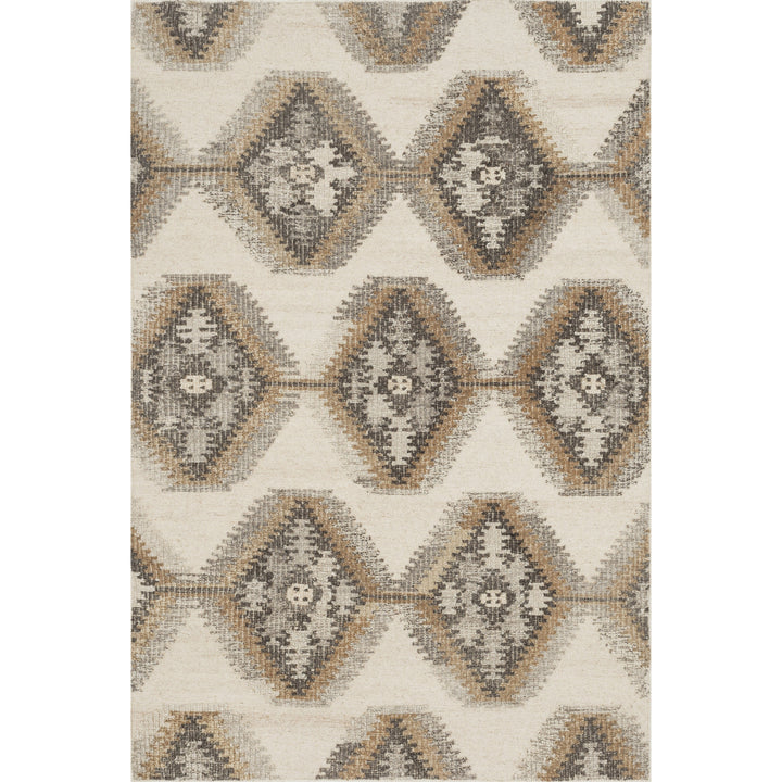 Loloi Akina Ivory / Camel 5'-0" x 7'-6" Area Rug