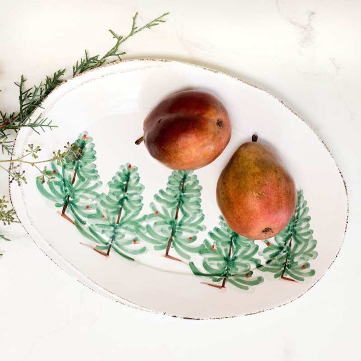 Lastra Holiday Oval Platter