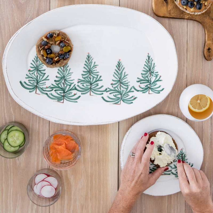 Lastra Holiday Oval Platter