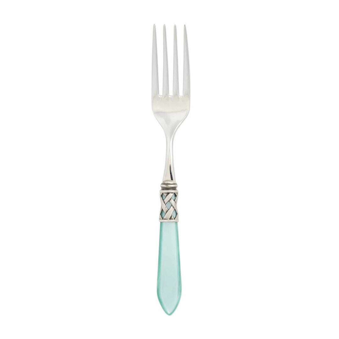 Aladdin Serving Fork - Aqua / Antique