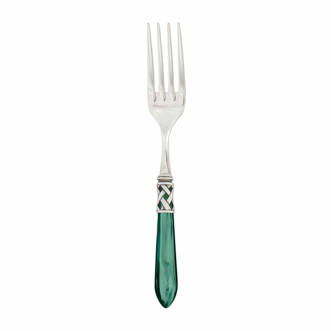 Aladdin Serving Fork - Green / Antique