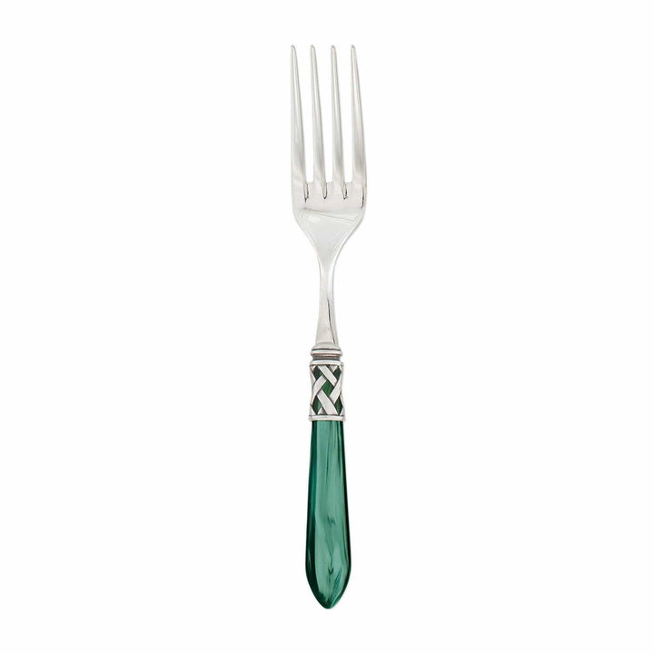 Aladdin Serving Fork - Green / Antique