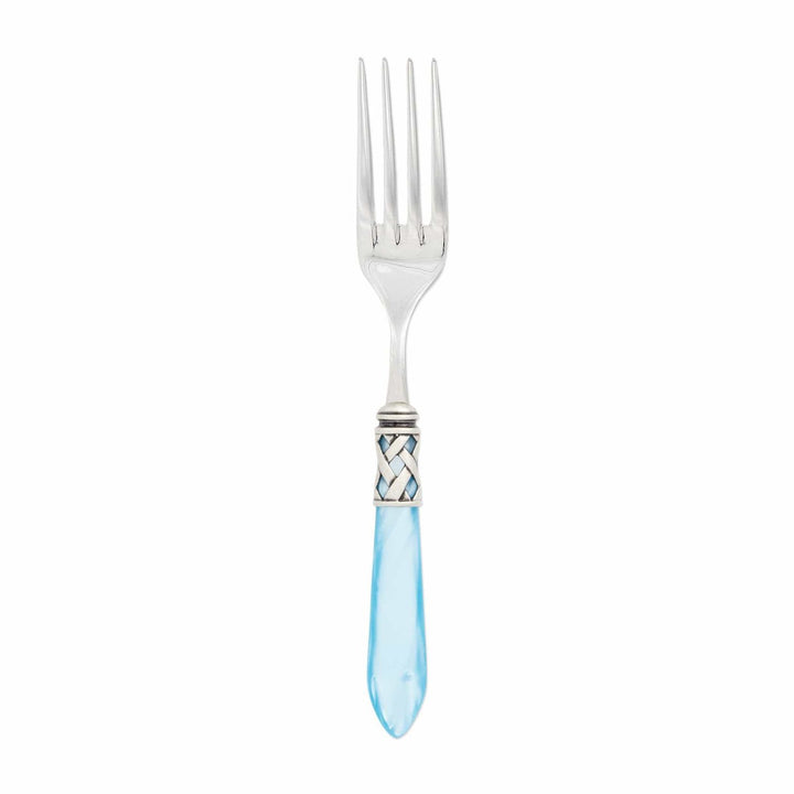 Aladdin Serving Fork - Light Blue / Antique