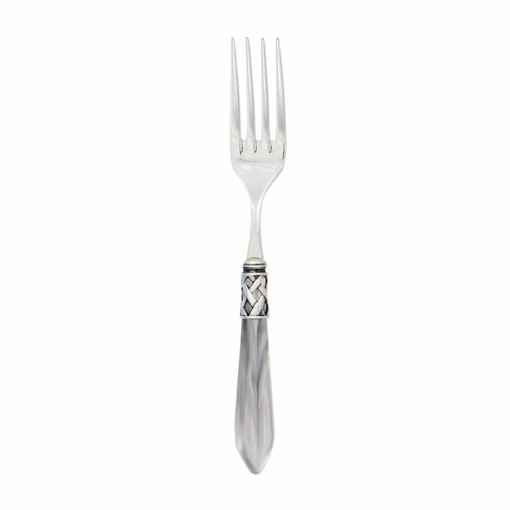 Aladdin Serving Fork - Light Gray / Antique