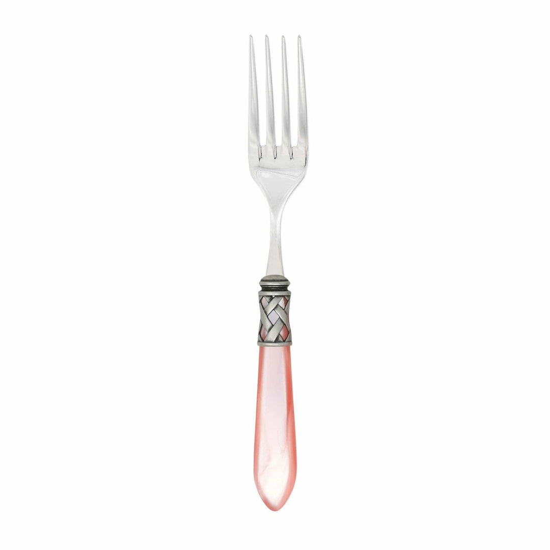 Aladdin Serving Fork - Light Pink / Antique