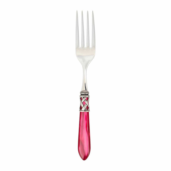 Aladdin Serving Fork - Raspberry / Antique