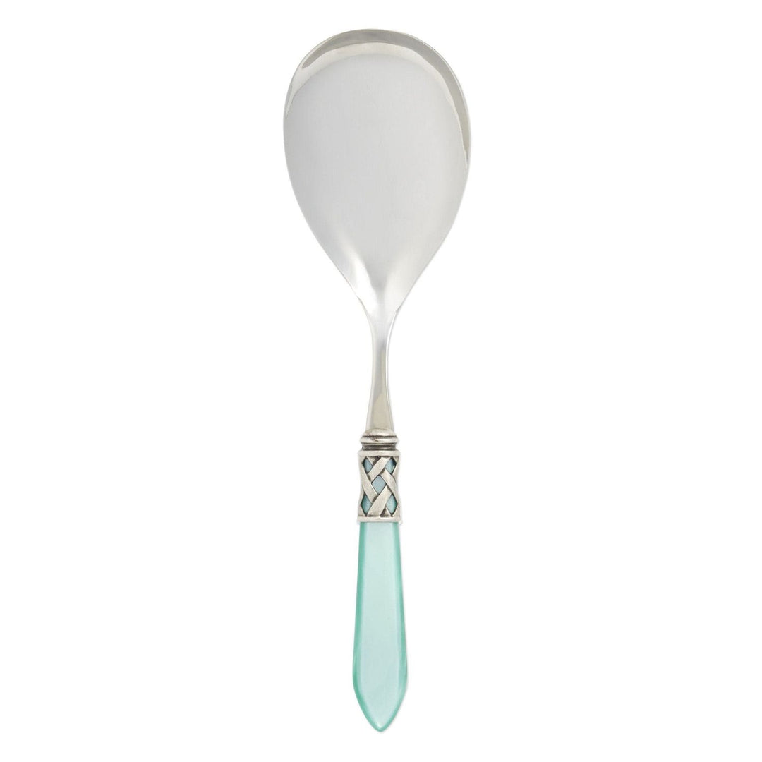 Aladdin Serving Spoon - Aqua / Antique