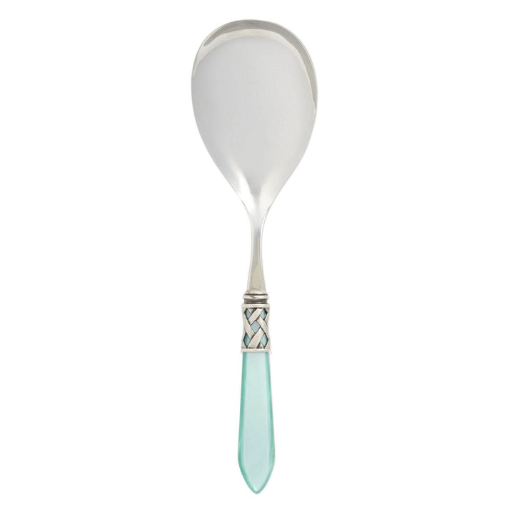 Aladdin Serving Spoon - Aqua / Antique