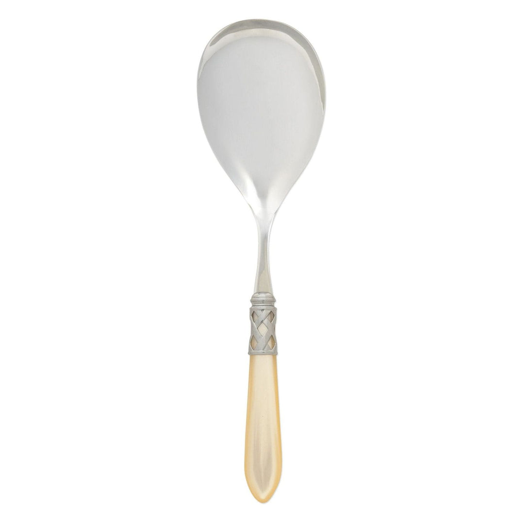 Aladdin Serving Spoon - Ivory / Antique