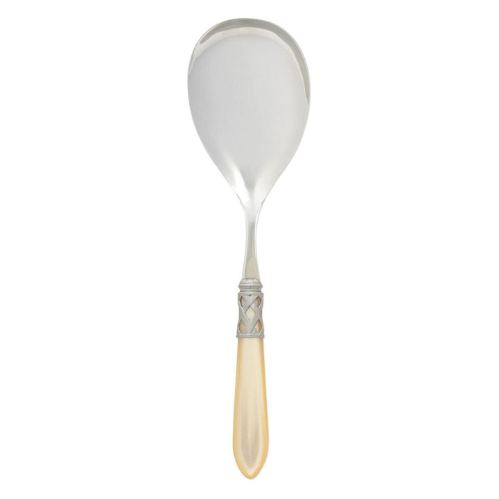 Aladdin Serving Spoon - Ivory / Antique