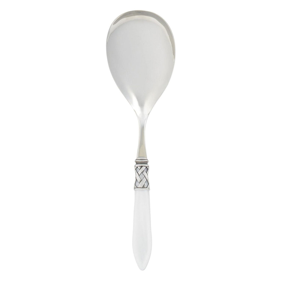 Aladdin Serving Spoon - White / Antique