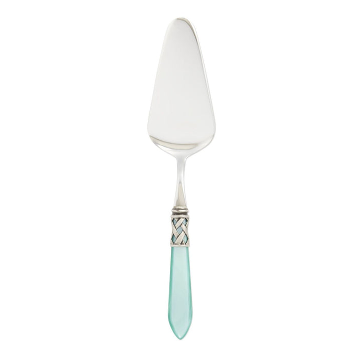 Aladdin Pastry Server - Aqua / Antique