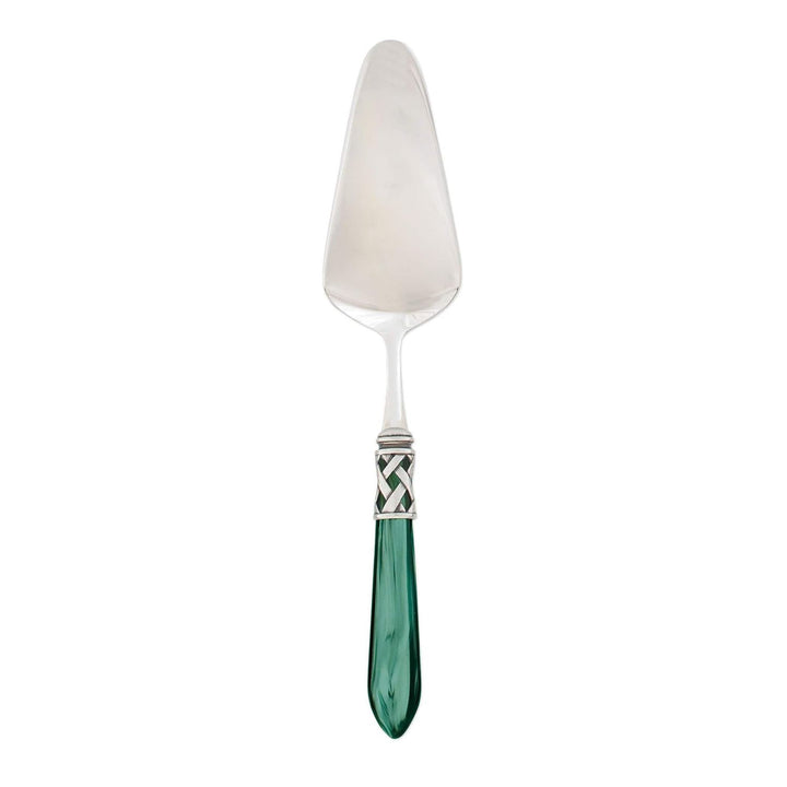 Aladdin Pastry Server - Green / Antique