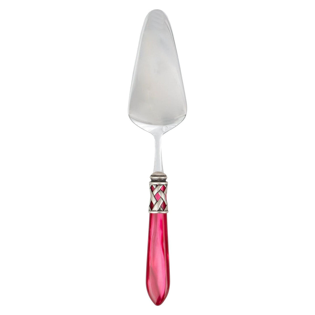 Aladdin Pastry Server - Raspberry / Antique