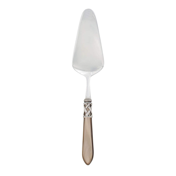 Aladdin Pastry Server - Taupe / Antique