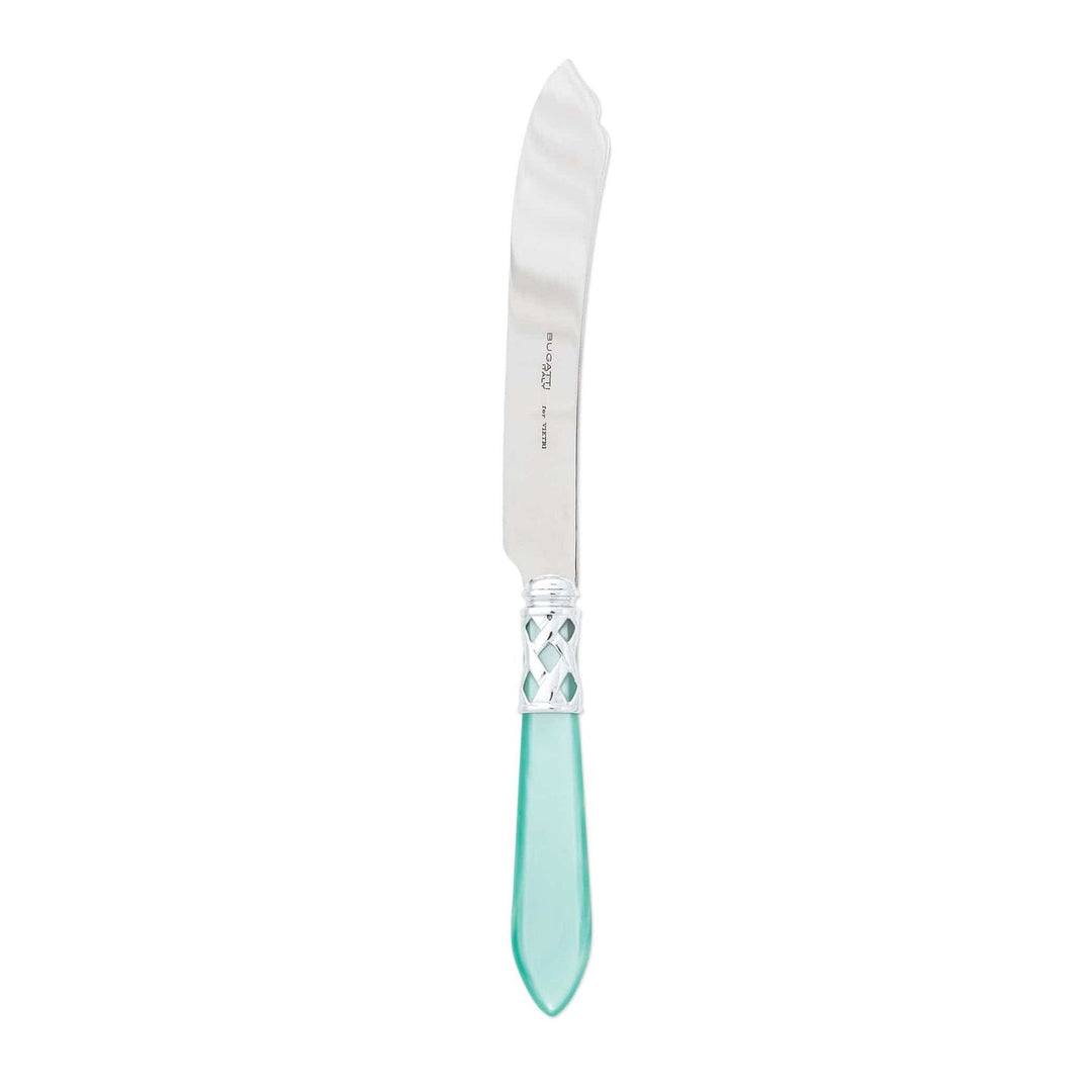 Aladdin Cake Knife - Aqua / Brilliant