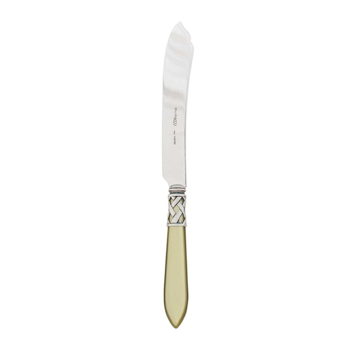 Aladdin Cake Knife - Chartreuse / Antique