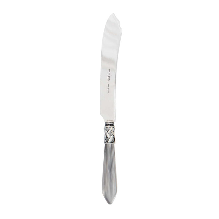 Aladdin Cake Knife - Light Gray / Antique