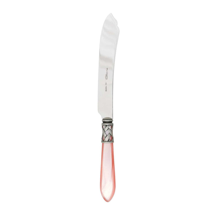 Aladdin Cake Knife - Light Pink / Antique