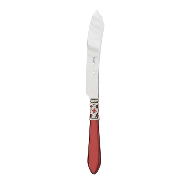 Aladdin Cake Knife - Red / Antique