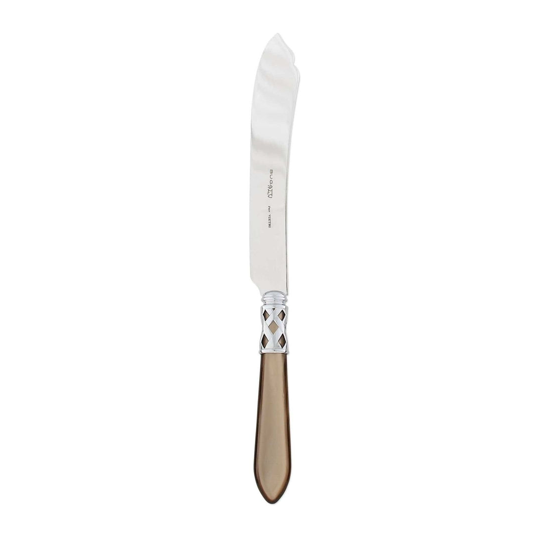 Aladdin Cake Knife - Taupe / Brilliant