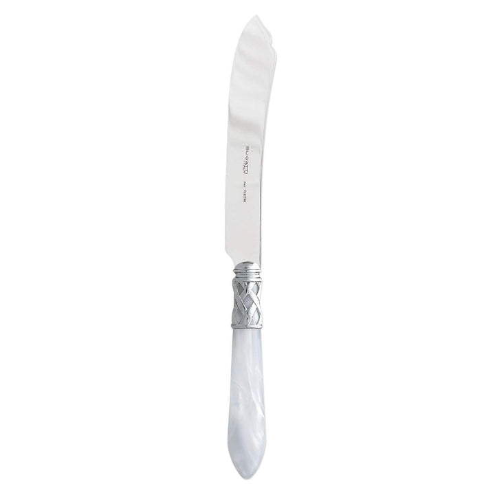 Aladdin Cake Knife - White / Brilliant