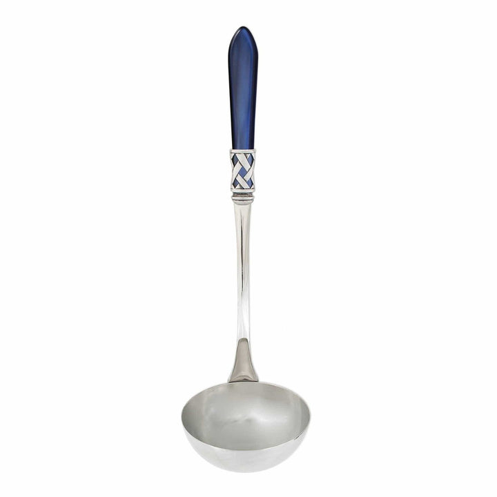Aladdin Soup Ladle - Blue / Antique