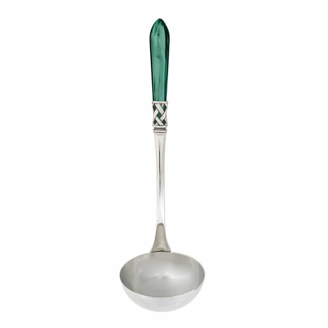 Aladdin Soup Ladle - Green / Antique