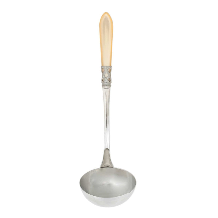 Aladdin Soup Ladle - Ivory / Antique