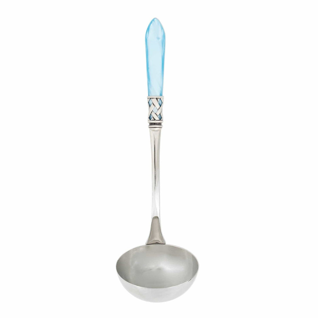 Aladdin Soup Ladle - Light Blue / Antique