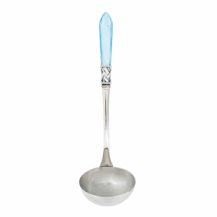 Aladdin Soup Ladle - Light Blue / Antique