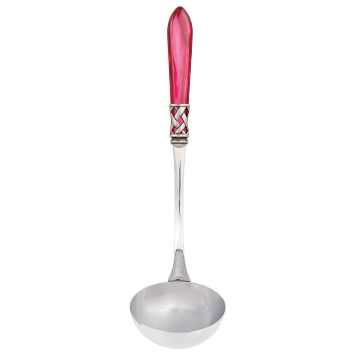 Aladdin Soup Ladle - Raspberry / Antique