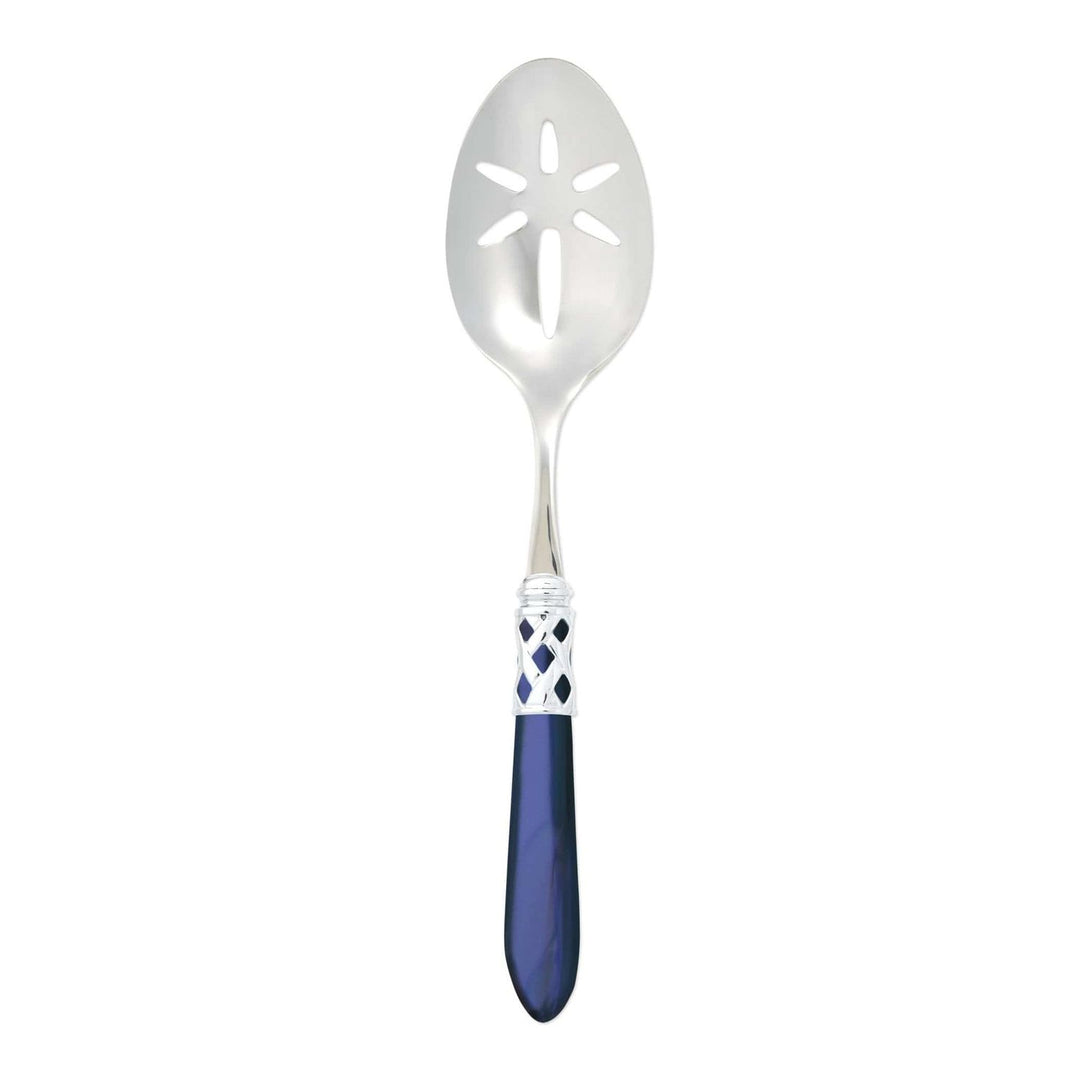 Aladdin Slotted Serving Spoon - Blue / Brilliant