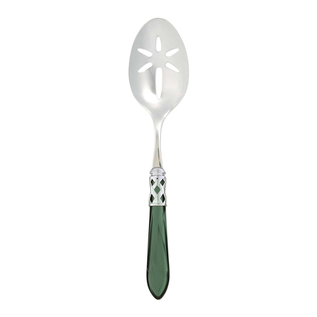 Aladdin Slotted Serving Spoon - Green / Brilliant