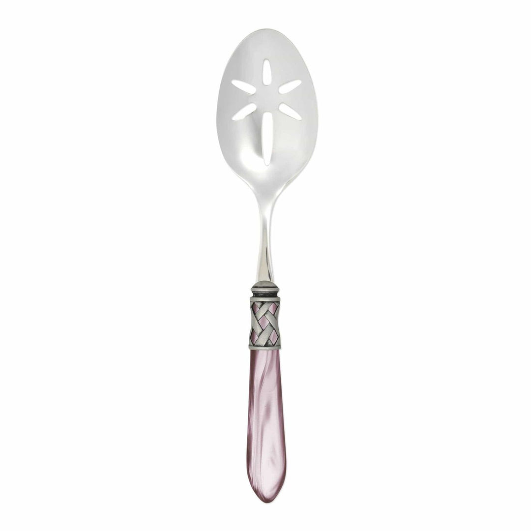 Aladdin Slotted Serving Spoon - Lilac / Antique