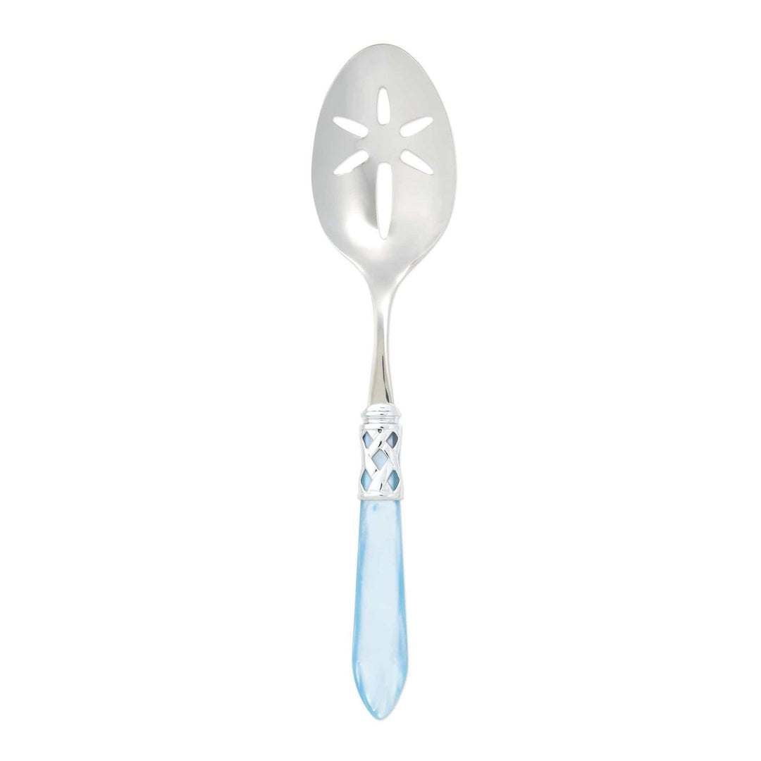 Aladdin Slotted Serving Spoon - Light Blue / Brilliant
