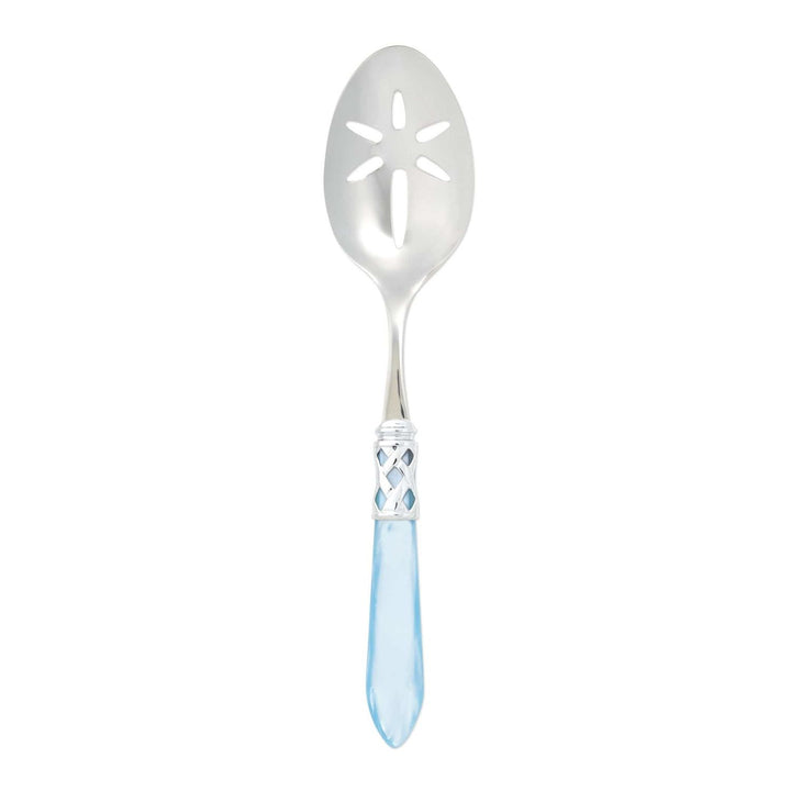 Aladdin Slotted Serving Spoon - Light Blue / Brilliant