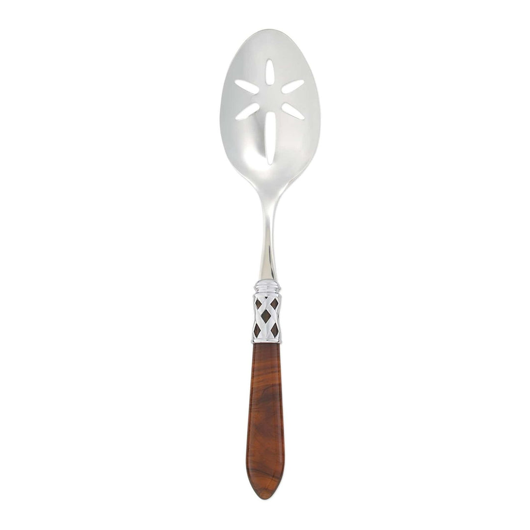 Aladdin Slotted Serving Spoon - Tortoiseshell / Brilliant