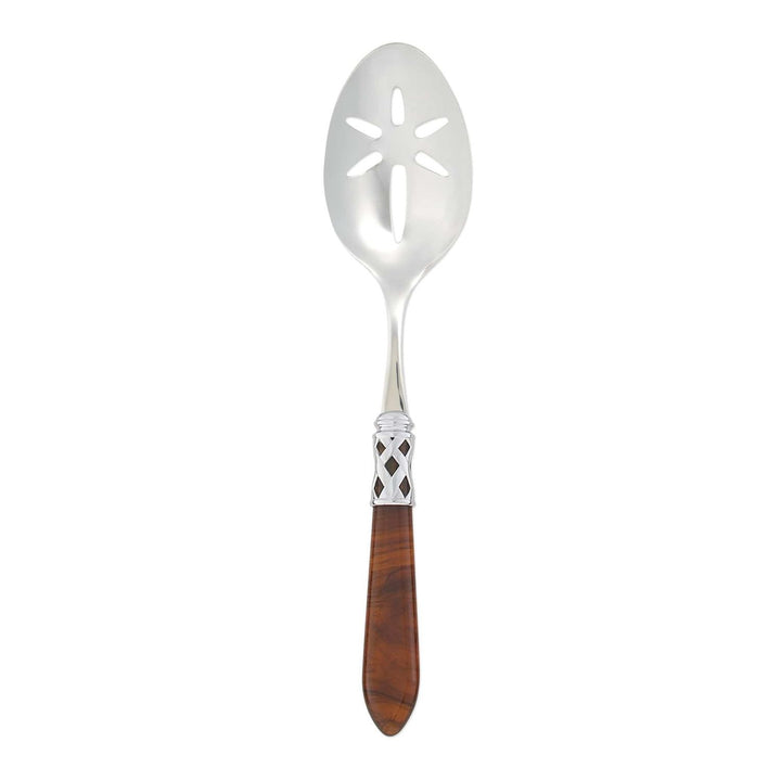 Aladdin Slotted Serving Spoon - Tortoiseshell / Brilliant