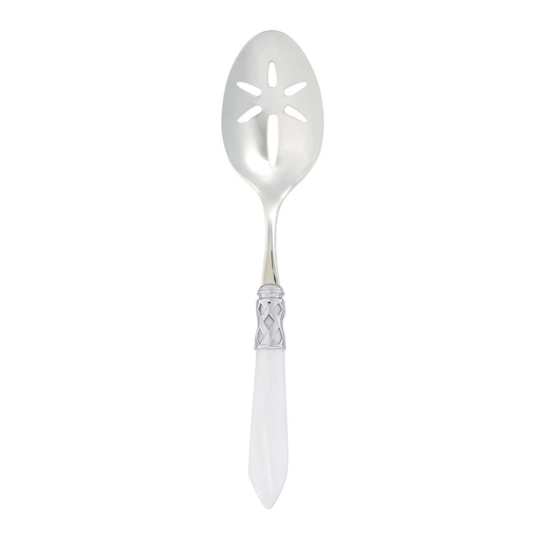Aladdin Slotted Serving Spoon - White / Brilliant