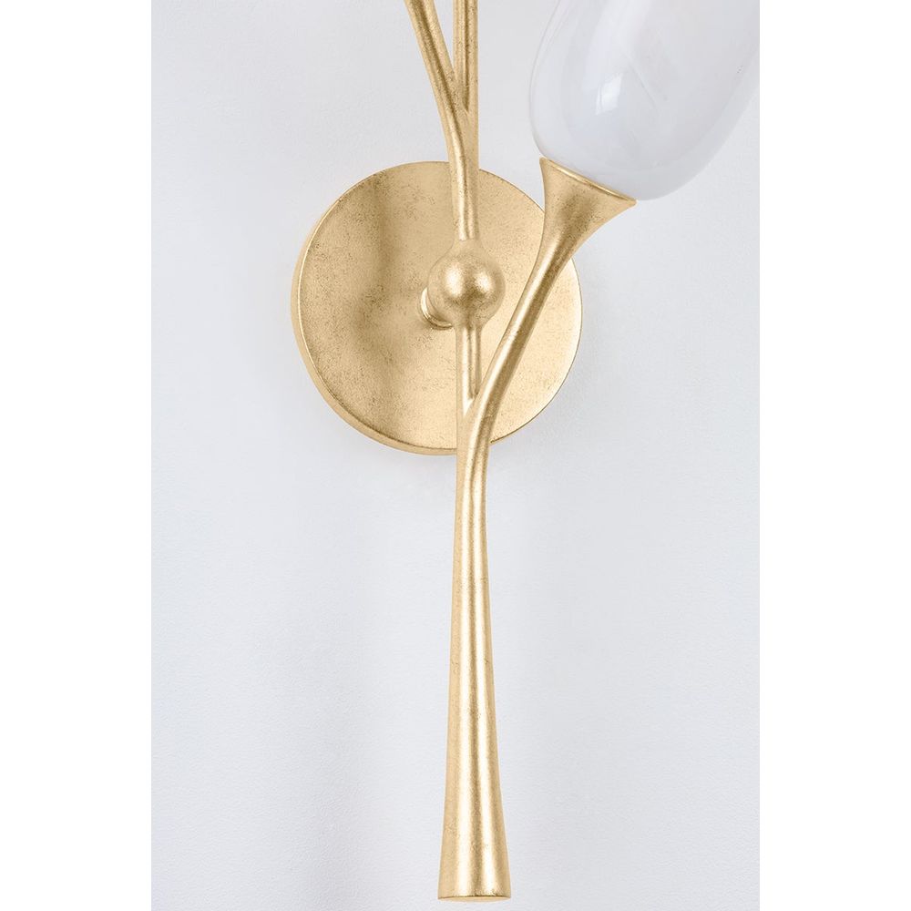 Wall Lighting Aldean Wall Sconce - Vintage Gold Leaf