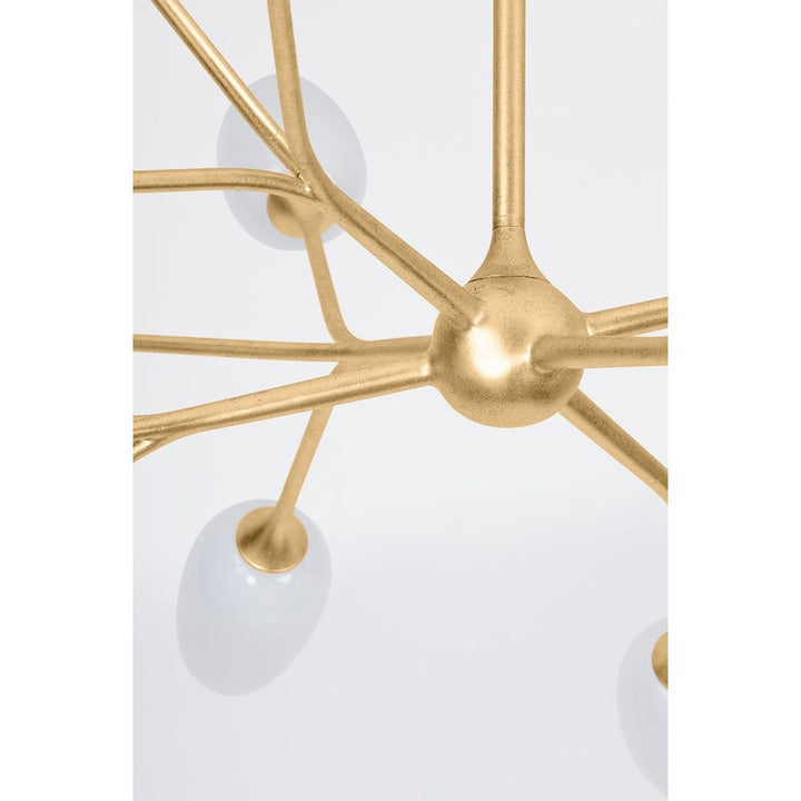 Chandeliers Aldean Chandelier - Vintage Gold Leaf