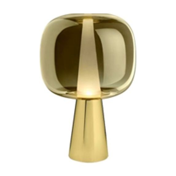 Table Lamps Janice Table Lamp Gold Glass Brass Powder Coated Frame