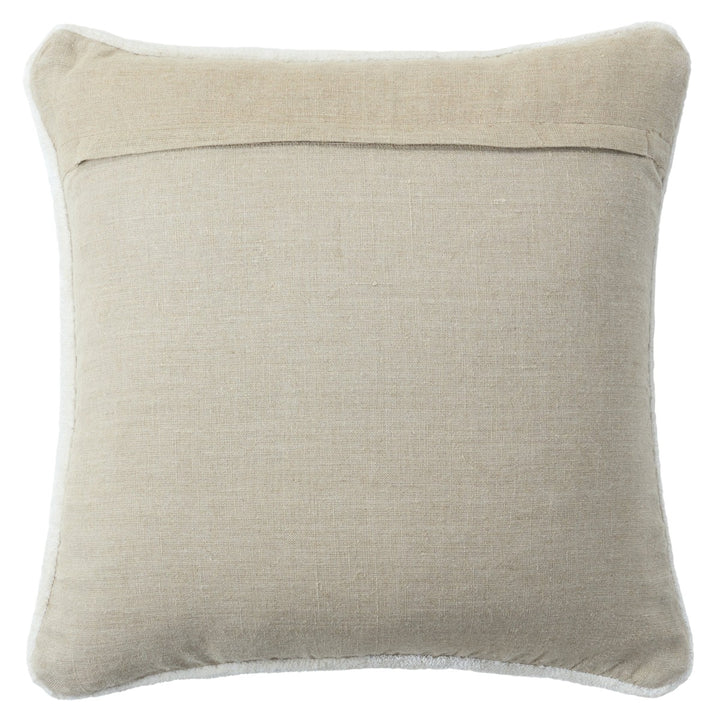 Jaipur Living Illumine Solid Ivory Down Pillow (20"X20")