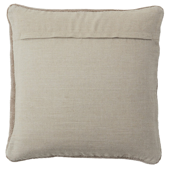 Jaipur Living Illumine Solid Gray Down Pillow (20"X20")