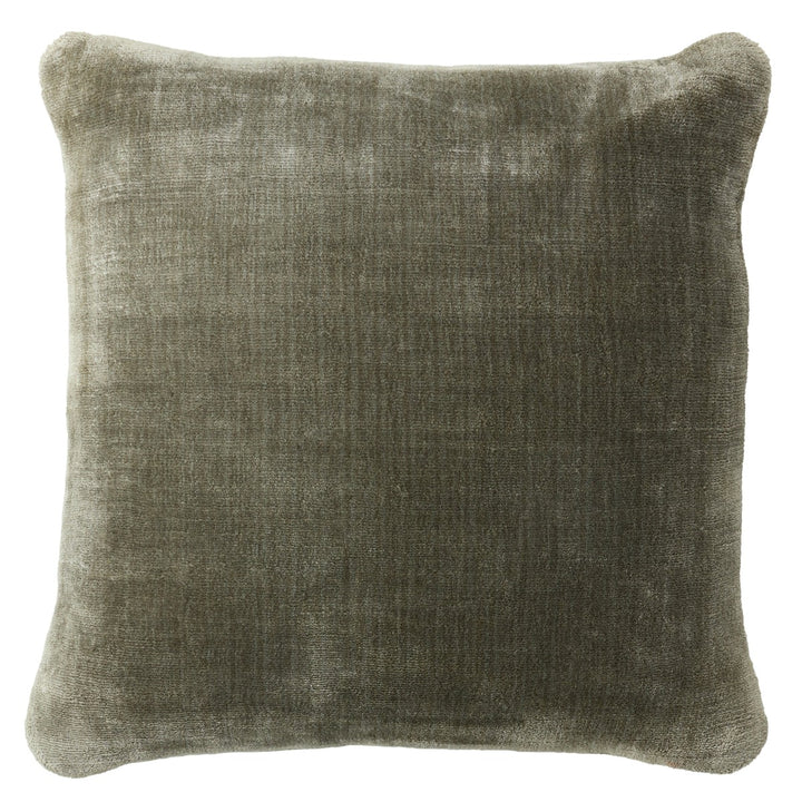 Jaipur Living Illumine Solid Taupe Down Pillow (20"X20")