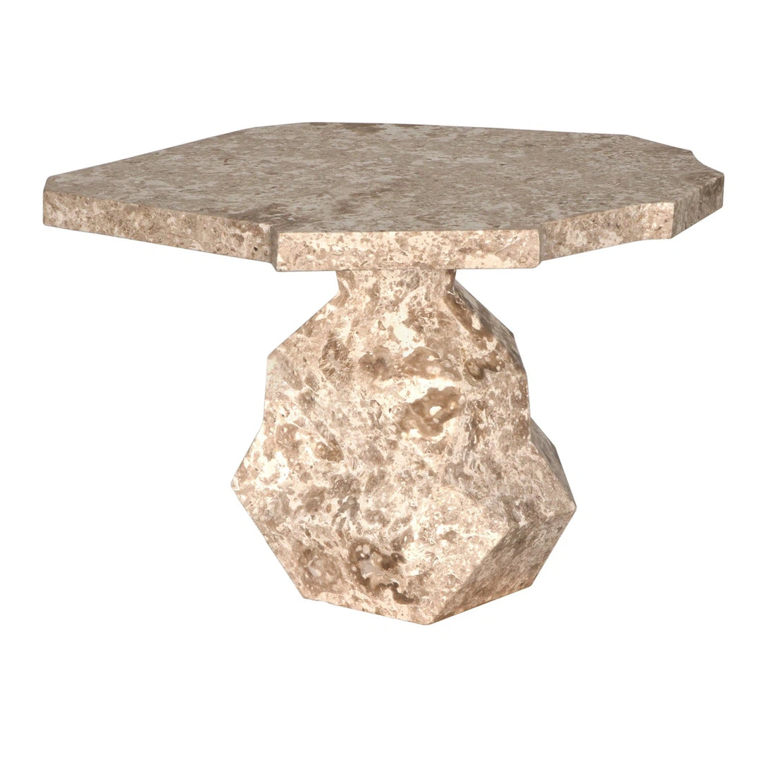 Rind Dining Table - White Marble