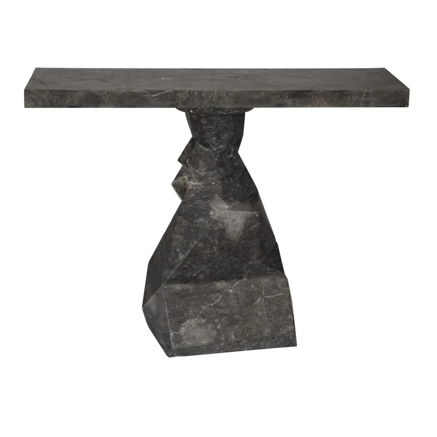 Console Tables Tilden Console, Black Marble